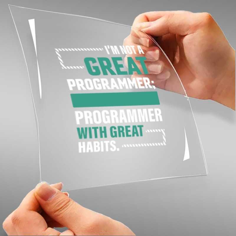 I'm Not A Great Programmer A4 StickZing
