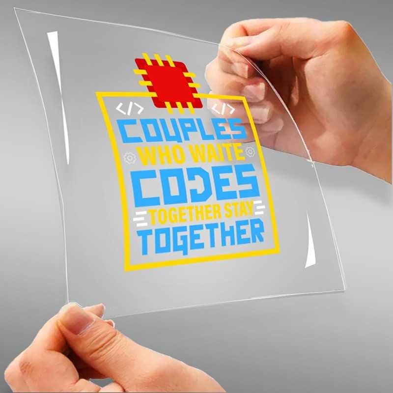 Couples Who Waite Codes A4 StickZing