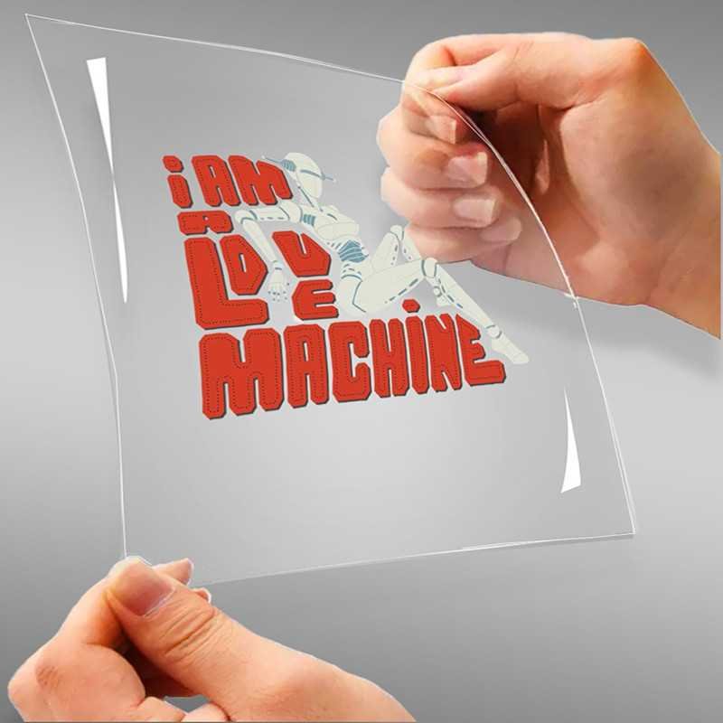 I Am A Love Machine A4 StickZing